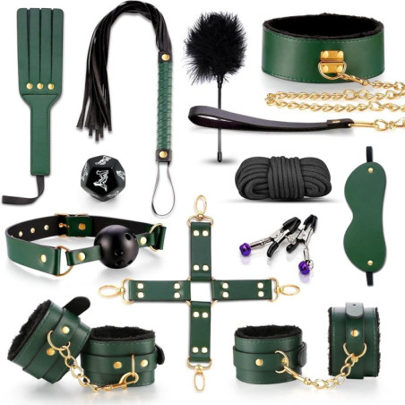 Kit SM vert 12 pièces  de LuxuryFantasy