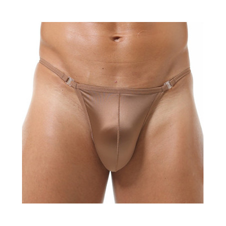 String SATIN UP Marron