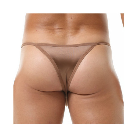 String SATIN UP Marron