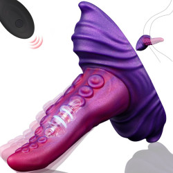 Gode tentacule vibrant TONGTAK de AnalTech