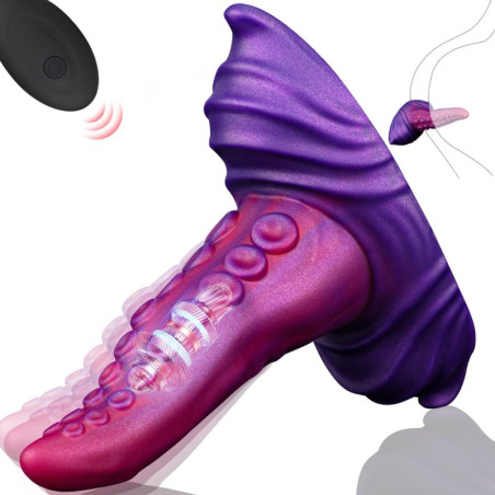 Gode tentacule vibrant TONGTAK de AnalTech
