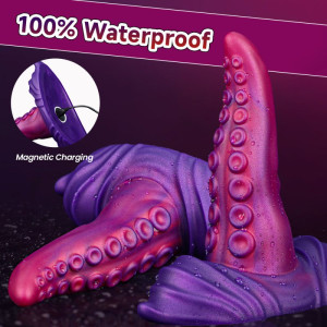 Gode tentacule vibrant TONGTAK de AnalTech
