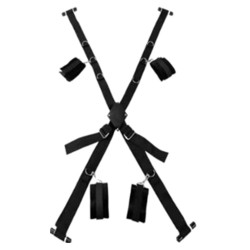 Kit SM pour Porte SOFT DOOR Noir de BDSMaster