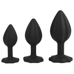 Set de 3 Plugs PEARCROSSED rouge de MyPlayToys 2