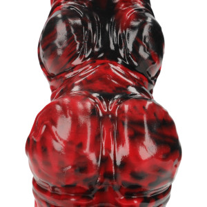 Gode Monster HELL INVADER de Fiction Cocks 17 x 6 cm Rouge