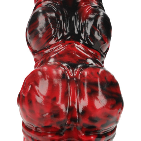 Gode Monster HELL INVADER de Fiction Cocks 17 x 6 cm Rouge