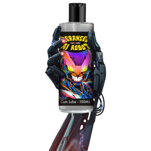 Lubrifiant eau DERANGED AI ROBOT 100ml par Fiction Cocks