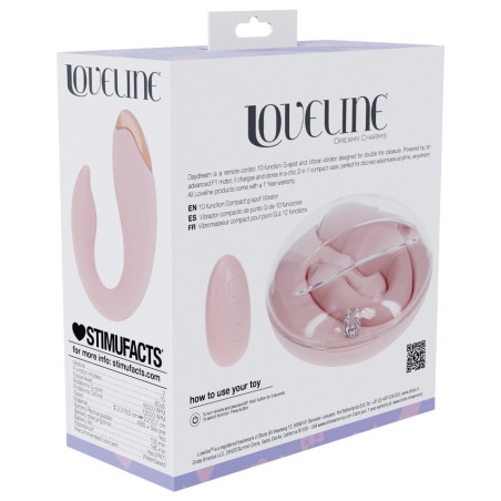Double stimulateur DAYDREAM de Loveline