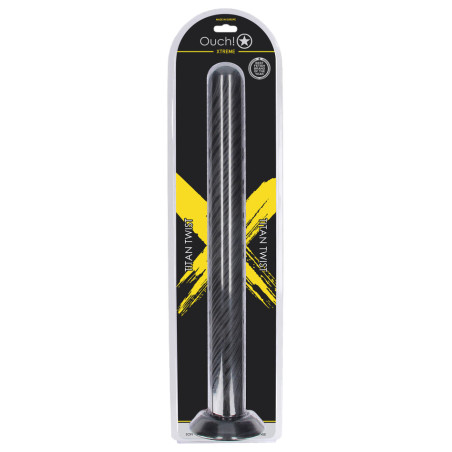 Gode long TITAN TWIST 49 x 4.8cm de Ouch! Xtreme