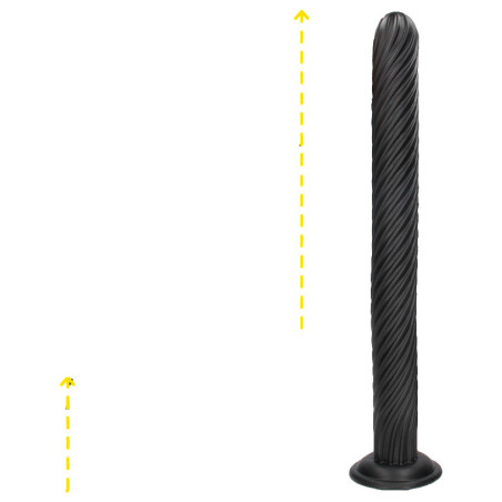 Gode long TITAN TWIST 49 x 4.8cm de Ouch! Xtreme