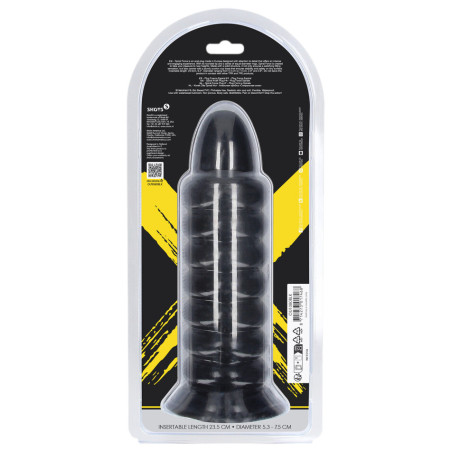Plug XL SPIRAL FORCE 24 x 7.6cm par Ouch! Xtreme