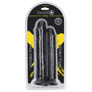 Double Gode DOUBLE TITAN 25 x 8.7cm de Ouch! Xtreme