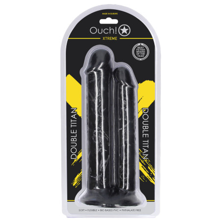 Double Gode DOUBLE TITAN 25 x 8.7cm de Ouch! Xtreme