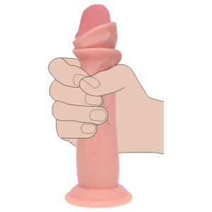 Gode réaliste EDOARDO 16 x 4cm de Real Rock
