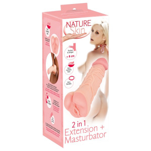 Gaine à pénis + Masturbateur pussy ASSPUSSY de Nature Skin