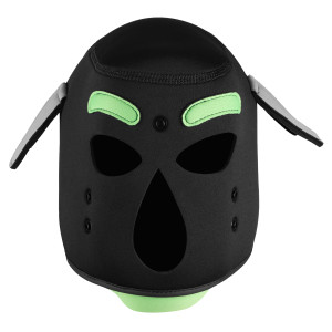 Masque Puppy WOLF GANG Noir-Vert de Kinky Puppy