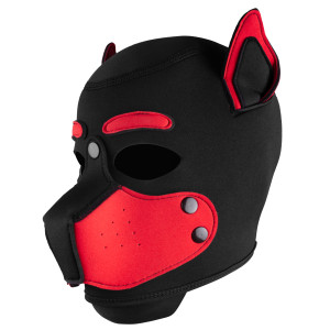 Masque Puppy PETTY DOG Noir-Rouge