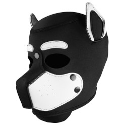 Masque Puppy PETTY DOG Noir et Blanc de Kinky Puppy
