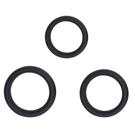 Lot de 3 Cockrings épais FORTHOZ de Beast Rings