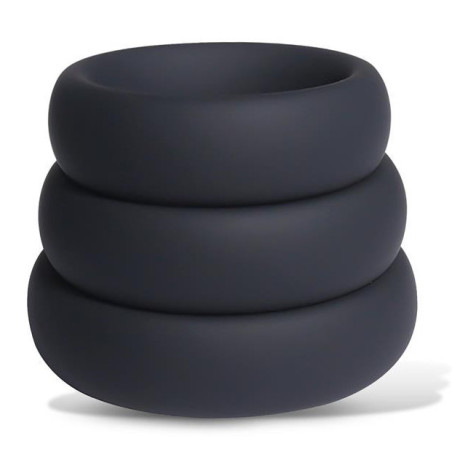 Lot de 3 Cockrings épais FORTHOZ de Beast Rings