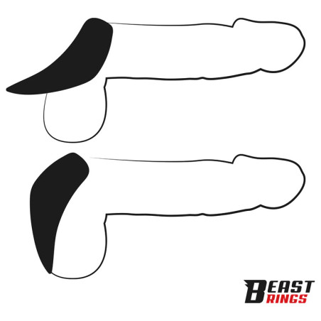 Cockring Silicone DROPCOCK 43mm de Beast Rings