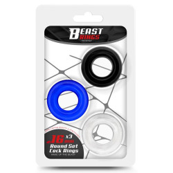 Lot de 3 Mini Cockrings DONDICK par Beast Rings 2