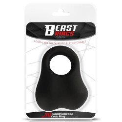 Cockring lesté TESTICOCK 30 mm de Beast Rings 2