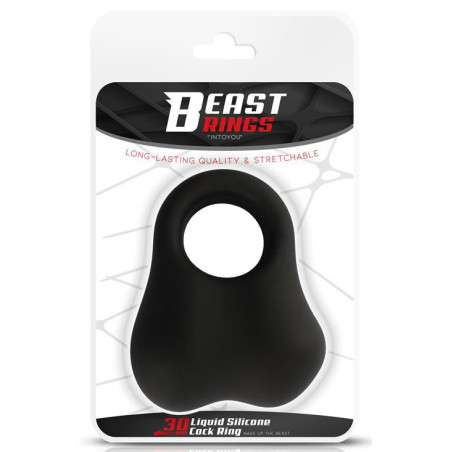 Cockring lesté TESTICOCK 30 mm de Beast Rings