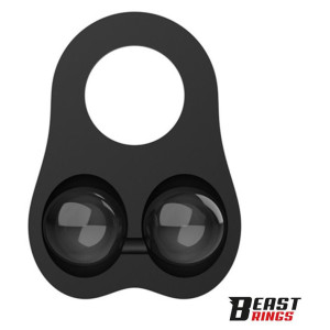 Cockring lesté TESTICOCK 30 mm de Beast Rings