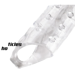 Gaine de pénis CLEAR PIKY DICK de Beast Rings