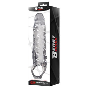 Gaine de pénis CLEAR PIK DICK de Beast Rings