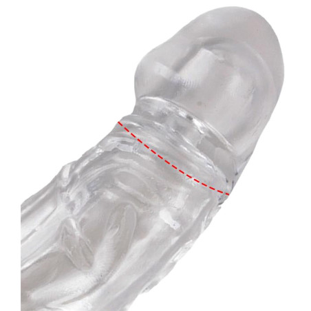 Gaine de pénis CLEAR DICKER de Beast Rings