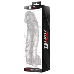 Gaine de pénis CLEAR DICKER de Beast Rings