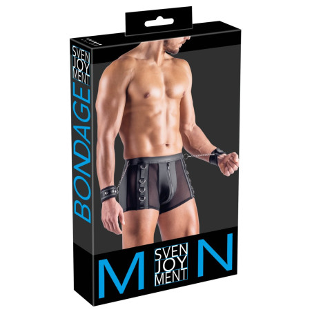 Bottomless avec Menottes ARESCIO Noir par Svenjoyment