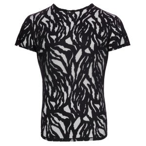 T-shirt sexy ORELLO Noir de Svenjoyment
