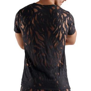 T-shirt sexy ORELLO Noir de Svenjoyment