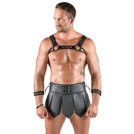 Ensemble Gladiateur SPARTAKUS Noir de Svenjoyment