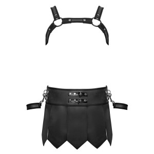 Ensemble Gladiateur SPARTAKUS Noir de Svenjoyment