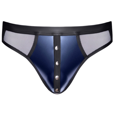 String avec boutons NOTTO Noir-Bleu de Svenjoyment