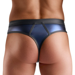 String avec boutons NOTTO Noir-Bleu de Svenjoyment 2