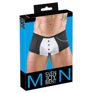 Boxer sexy NESTOR Noir-Blanc de Svenjoyment