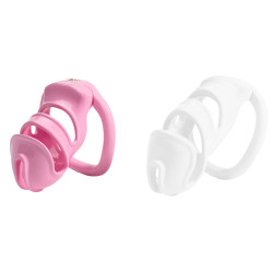 Cage de chasteté OPINEZ Rose S 7 x 2.7 cm de CockLock