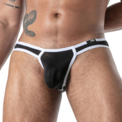 Mini Slip microfibre MON AMOUR Noir de TOF Paris