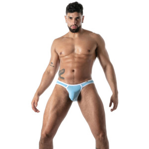 Mini Slip microfibre MON AMOUR Bleu de TOF Paris