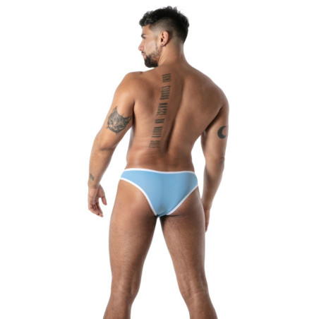 Mini Slip microfibre MON AMOUR Bleu de TOF Paris