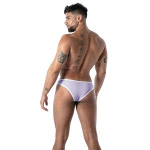 Mini Slip microfibre MON AMOUR Violet de TOF Paris
