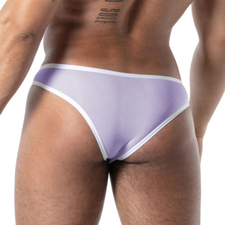 Mini Slip microfibre MON AMOUR Violet de TOF Paris