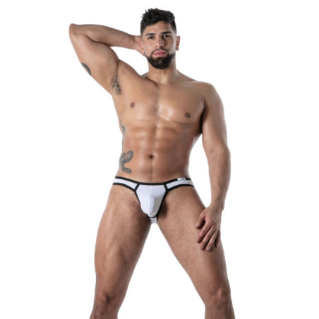 Mini Slip microfibre MON AMOUR Blanc de TOF Paris
