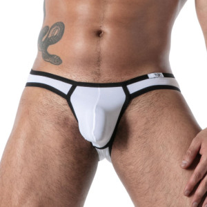 Mini Slip microfibre MON AMOUR Blanc
