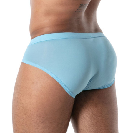 Slip microfibre MON AMOUR Bleu de TOF Paris